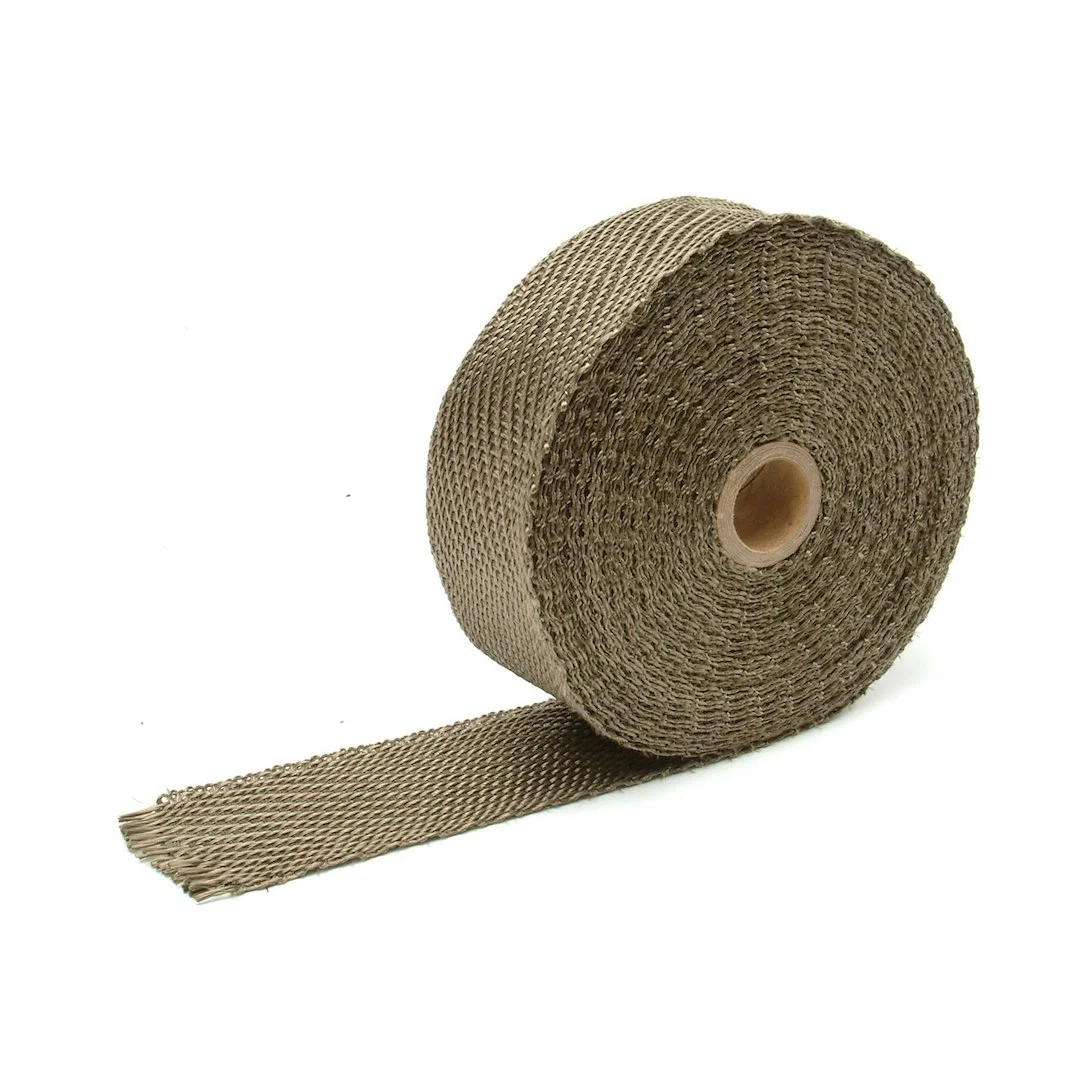 10098 – DESIGN ENG Exhaust System Wrap, 50 Foot Role 2 Inch Wide Tan Withstands 1800 Degree Fahrenheit Direct Heat